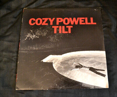 Vinyl 12 inch Record Album Cozy Powell Tilt 1981