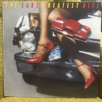 THE CARS - GREATEST HITS (1985 LP) 1ST UK/EUROPE PRESS + Picture Inner VG+