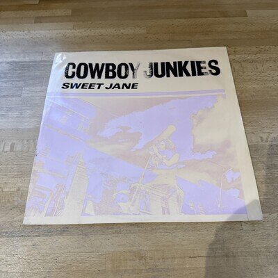 Cowboy Junkies -Sweet Jane-12" Vinyl 3 Track EP -Uk 1st Press FRY 008T-1989-EX