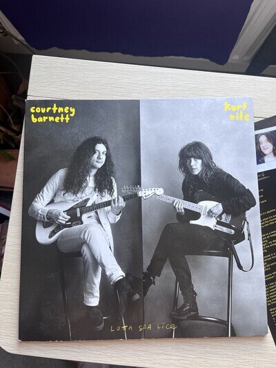Courtney Barrett & Kurt Vile. Lotta Sea Lice. Vinyl LP Album. Used. VG Condition
