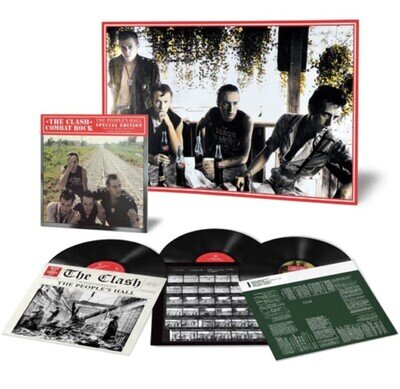The Clash Combat Rock People's Hall New & Sealed Triple Vinyl LP