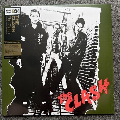 The Clash : Self Titled 2026 UK green vinyl LP MINT/Sealed LTD/1,000 Rough Trade