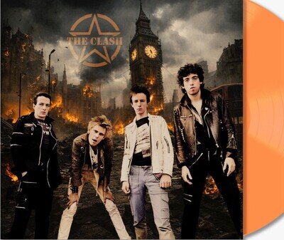THE CLASH - Live In Tokyo 1982 Vinyl LP Orange Vinyl