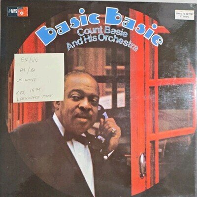 Count Basie And His Orchestra Basic Basie Vinyl Record EX/VG BMPS19-207242 1971