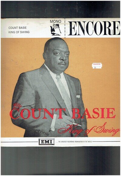 COUNT BASIE KING OF SWING 1953 VINYL ALBUM