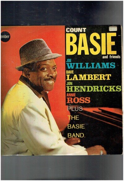 COUNT BASIE AND FRIENDS EMBER RECORDS 1966 VINYL ALBUM JOE WILLIAMS ANNIE ROSS