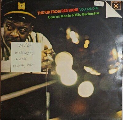 Count Basie Orchestra The Kid From Red Bank Volume 1 Vinyl Record VG/G+ 2682030