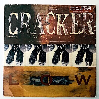 CRACKER - LOW - 1994 UK VINYL 10" 33 ⅓ RPM SINGLE SPECIAL EDITION PINK - VG+/VG