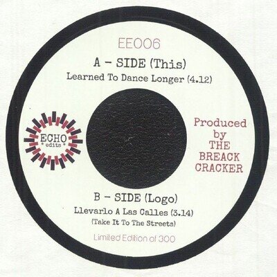 BREACK CRACKER, The - Learned To Dance Longer - Vinyl (7" limited to 300 copies)