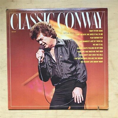 CONWAY TWITTY CLASSIC CONWAY LP 1983 - SMALL SAW CUT IN COVER USA