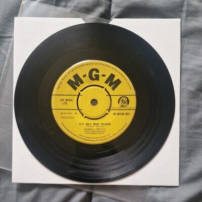 Conway Twitty - It's Only Make Believe- 1958 - MGM 992