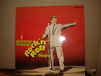 CONWAY TWITTY, THE ROCK N ROLL YEARS VOL 3, BEAR FAMILY RECORDS 1985 MINT UNP