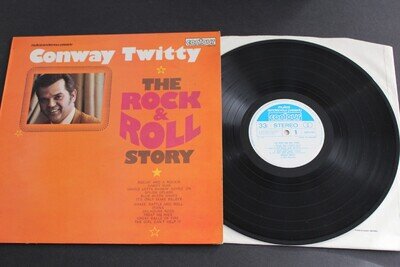 CONWAY TWITTY – The Rock & Roll Story 1972 Contour Reissue UK Press Rock & Roll