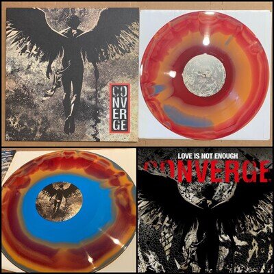 CONVERGE Love Is Not Enough LP Carnage Vinyl /300 NEW! Unplayed-Hum Of Hurt