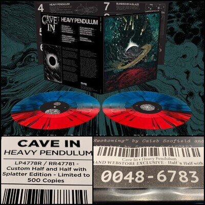 CAVE IN Heavy Pendulum 2x LP Splatter Vinyl 500-Quicksand Torche Botch Converge