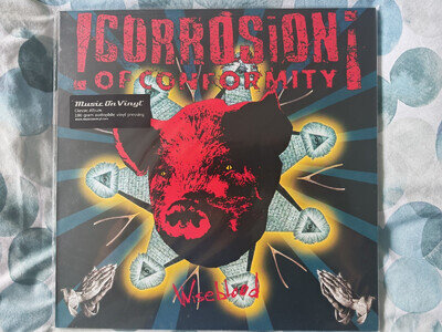 CORROSION OF CONFORMITY WISEBLOOD 12"DOUBLE BLACK VINYL LP NEW&SEALED