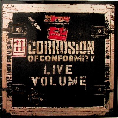 Corrosion Of Conformity ‎– Live Volume 2-LP (NEW Clear Vinyl 2016) Detroit 2001