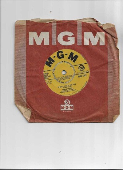 CONNIE FRANCIS SPANISH NIGHTS AND YOU/GAMES THAT LOVERS PLAY 1966 VINYL SINGLE