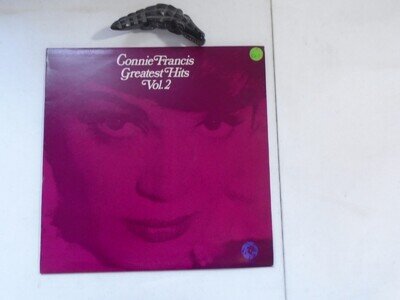 CONNIE FRANCIS vinyl record Greatest Hits Vol. 2 MGM mono ex/ex