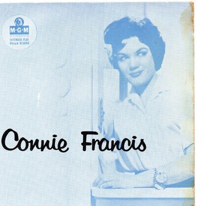 CONNIE FRANCIS STUPID CUPID +3 UK MGM 4trk PS EP 60s POP