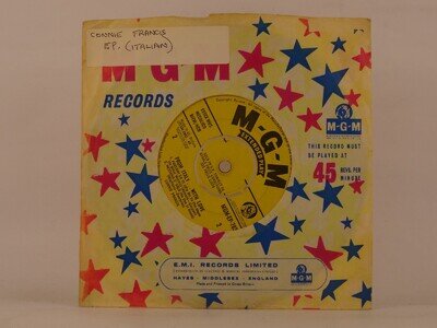 CONNIE FRANCIS FROM ITALY WITH LOVE EP (97) 4 Track 7" Single including Company