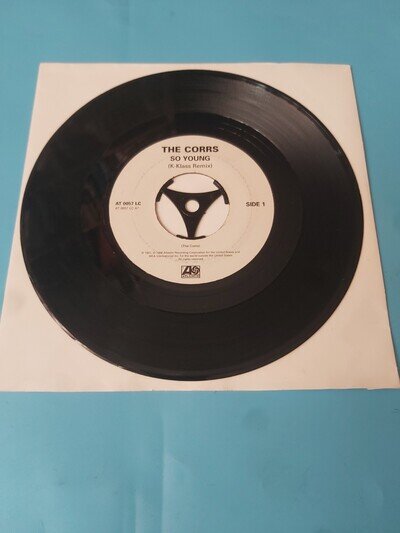 *JUKEBOX COPY* THE CORRS: SO YOUNG (K-KLASS REMIX) 7" VINYL SINGLE *RARE*