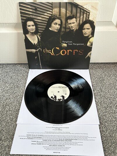 THE CORRS - Forgiven Not Forgotten(UK 2017 VINYL ALBUM / EX+ VINYL!!!!)