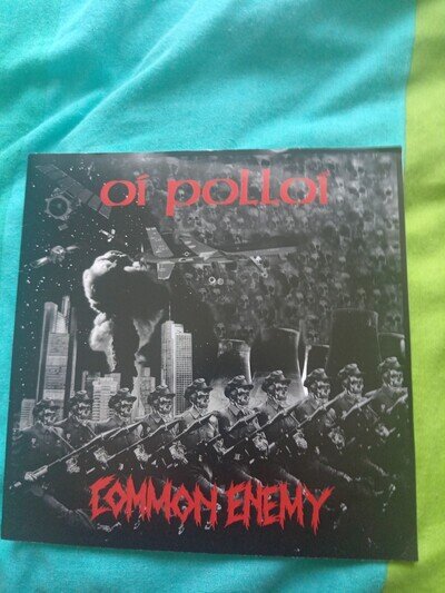 Oi Polloi Common Enemy Punk New Wave 7" Record