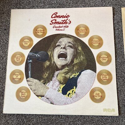 COUNTRY - CONNIE SMITH Greatest Hits Vol.1 original 1973 vinyl LP -