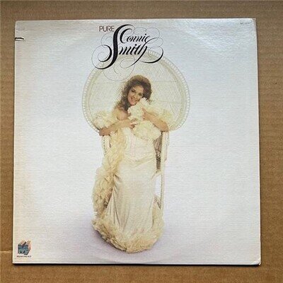 CONNIE SMITH PURE LP 1977 - saw cut in cover USA