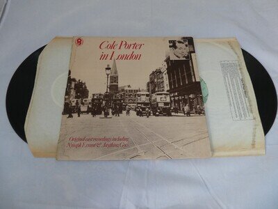 COLE PORTER IN LONDON, EMI SH 261, WORLD RECORDS RETROSPECT 2 LP SET, MONO