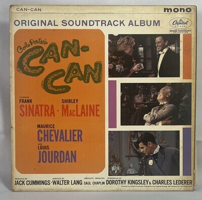 Cole Porter - Can Can Original Soundtrack 12" Vinyl Record LP Album 1960