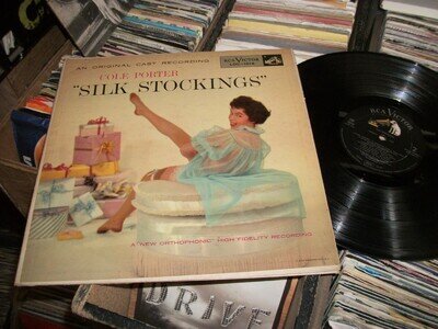 COLE PORTER- SILK STOCKINGS SOUNDTRACK VINYL ALBUM
