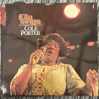 Ella Fitzgerald Ella Sings Cole Porter Polydor 1975 12" Jazz Vinyl LP SM 58