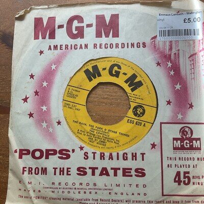 THE COWSILLS - THE RAIN, THE PARK AND OTHER THINGS - 1967 MGM
