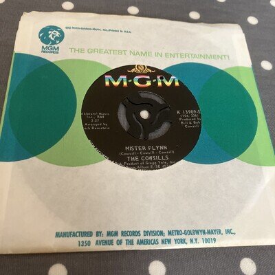 The Cowsills - In Need Of A Friend / Mister Flynn - Original 7” Vinyl Record