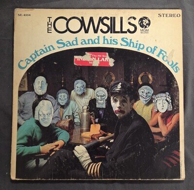 The Cowsills Captain Sad and his Ship of Fools MGM SE-4554 Stereo Record Vinyl