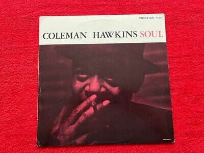 COLEMAN HAWKINS ~ SOUL~ 1984 USA REISSUE MONO VINYL LP RECORD ALBUM OJC 096 EX