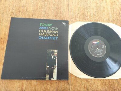 Coleman Hawkins Quartet - Today and Now UK 1976 Impulse IMPL 8032 Jazz LP
