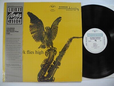 COLEMAN HAWKINS The Hawk Flies High LP US Re(1982) EX/EX+ shrink