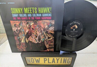 Sonny Rollins Coleman Hawkins Sonny Meets Hawk 1996 Classics Records LSP 2712 NM