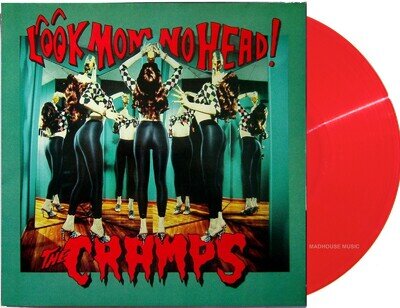 The CRAMPS LP Look Mom No Head ! METALLIC RED VINYL 2026 New Sealed MAILS SAME D