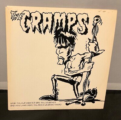 The Cramps - Live in Stockholm 1991 - Rare - 3 Track 7” -