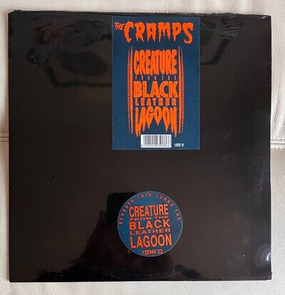 The Cramps - Creature From The Black Leather Lagoon 12" Single Still Sealed