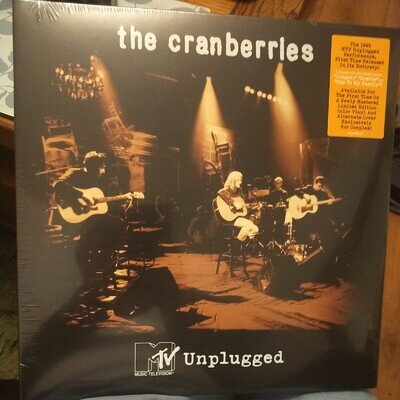 The Cranberries - MTV Unplugged Clear Coloured Vinyl LP Sealed Gatefold