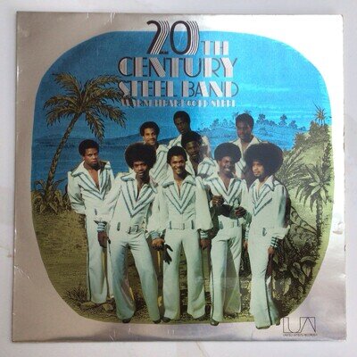 20th Century Steel Band Warm Heart Cold Steel Vinyl LP Funk