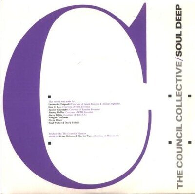 The Council Collective - Soul Deep (7", Single, Sil) (Near Mint (NM or M-)) - 38