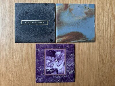 Cocteau Twins 7” vinyl lot - Pearly-Dewdrops’ Drops, Aikea, Love Easy Tears 4AD
