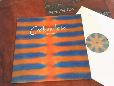 COCTEAU TWINS Otherness RARE 12" + inner 1990s INDIE Ambient Electronic
