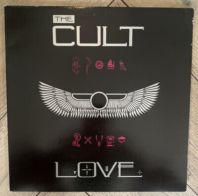The Cult Love 12" Black Vinyl LP 33RPM Beggars Banquet BEGA 65 1985